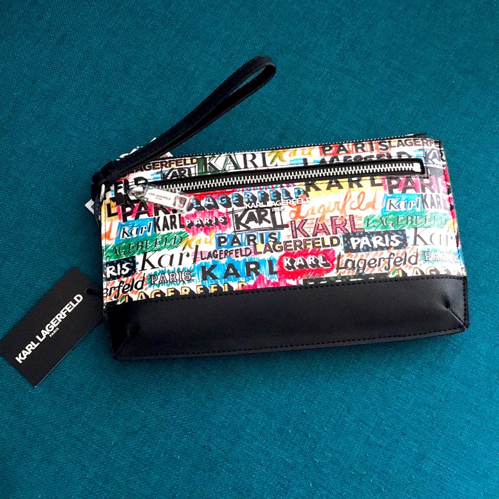 Karl Lagerfeld Paris clutch NWT